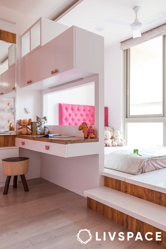 loft bed in kids room