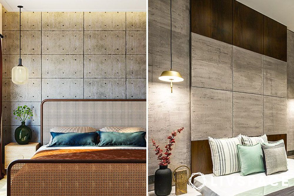 industrial style wall panelling