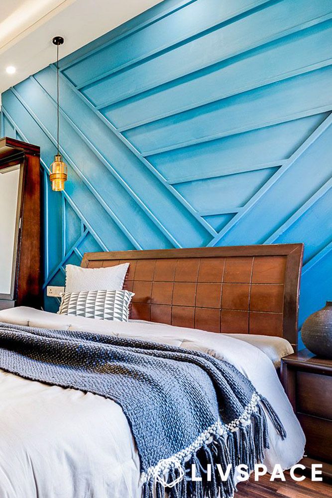 colourful wall panelling