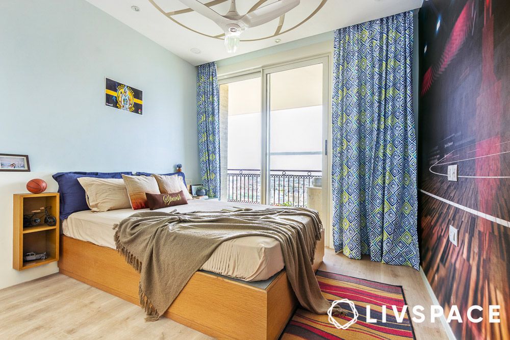 colour design for curtains