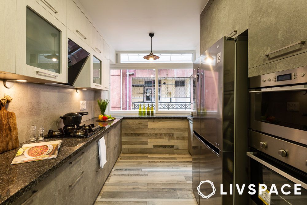 low cost modular kitchen price with finishes