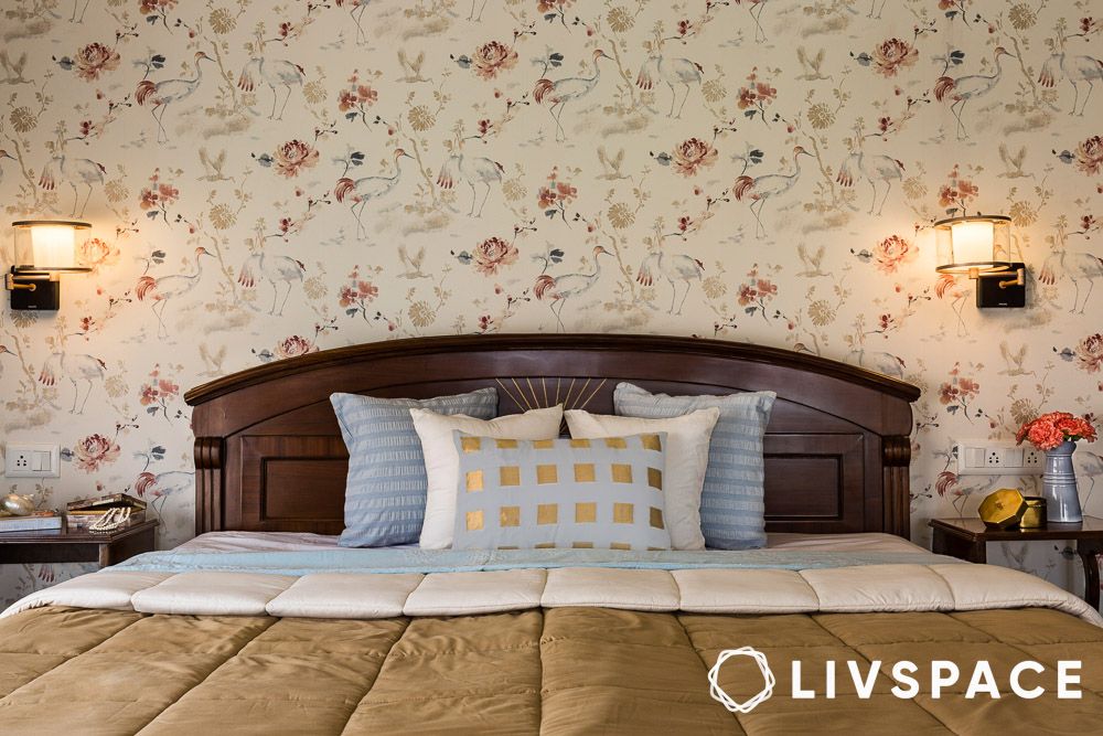 modern floral wallpaper