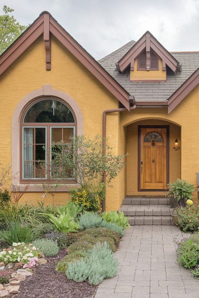 yellow exterior colour for home 1