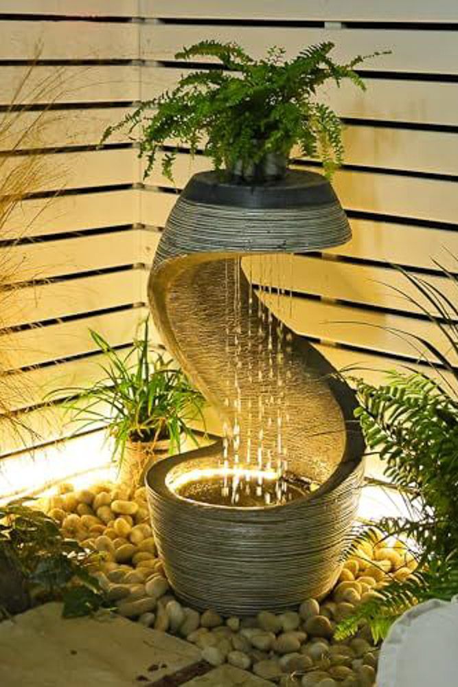 artistic indoor fountain design