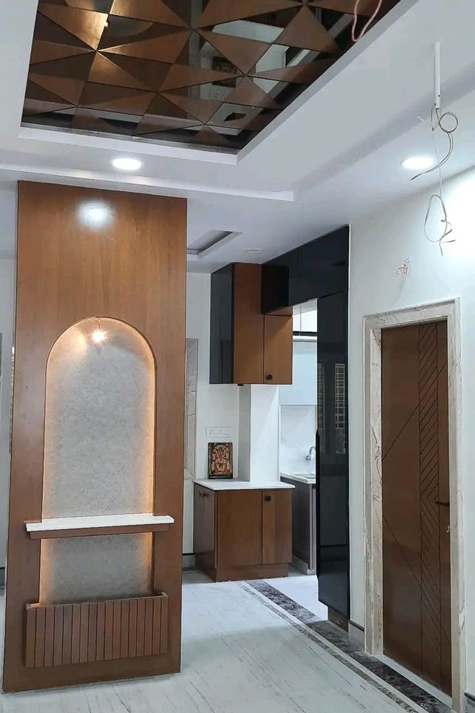 false ceiling with glass