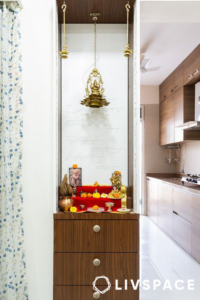 pooja unit interior design cost in mumbai