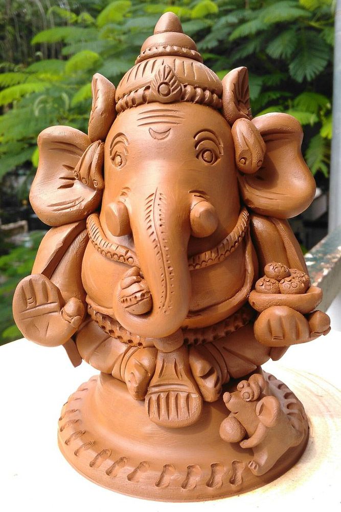 eco friendly ganesha idol ideas