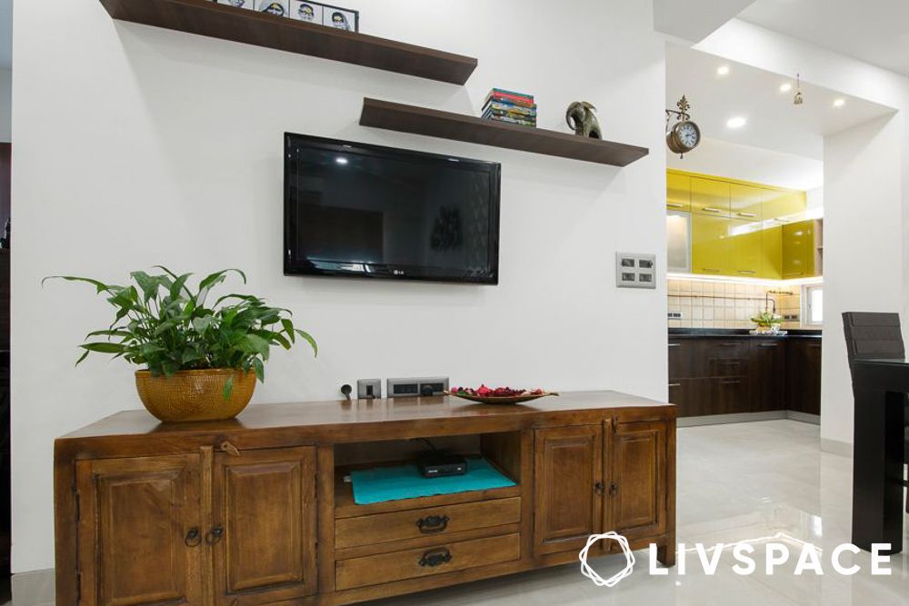 compact tv wall unit 