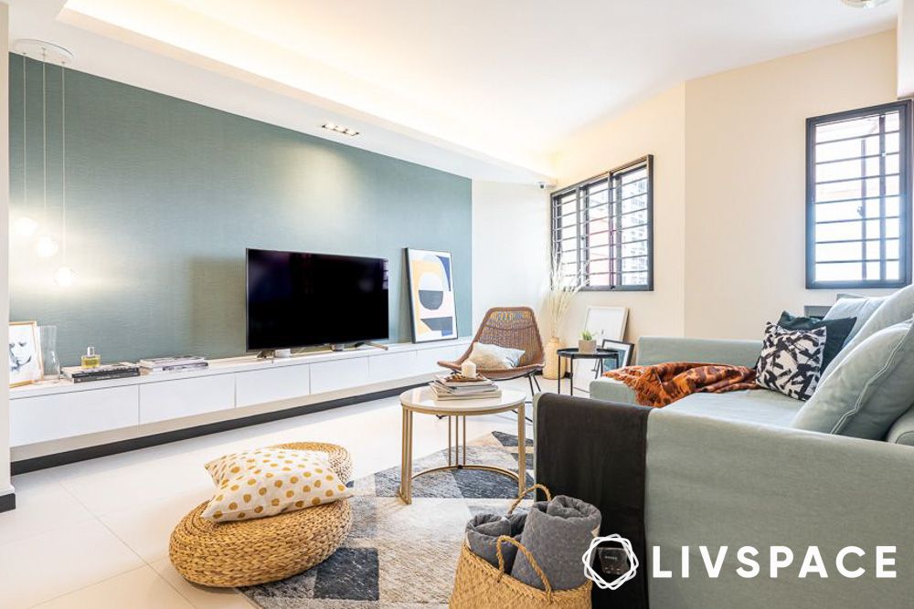 shiny wall decor for tv wall