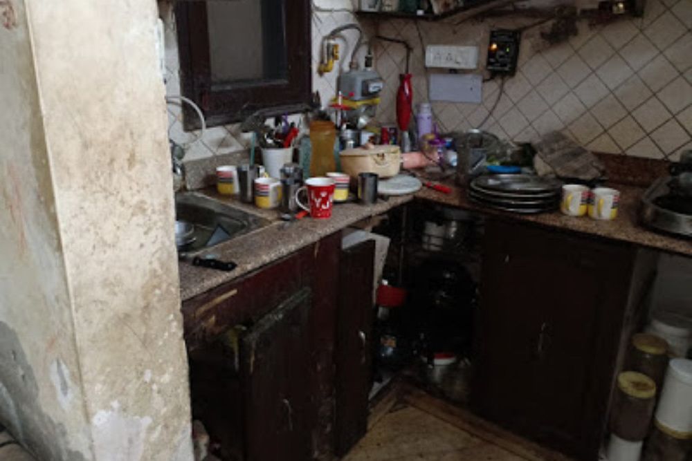 old kitchen remodel in delhi