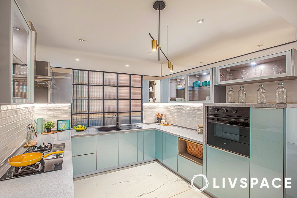 modular kitchen designs with latest finishes