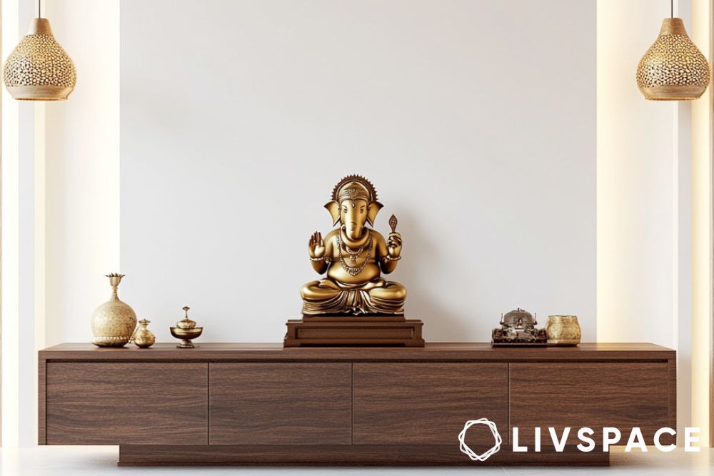 ganpati decoration at home