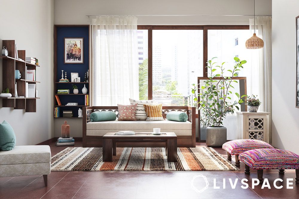 wooden settee designs