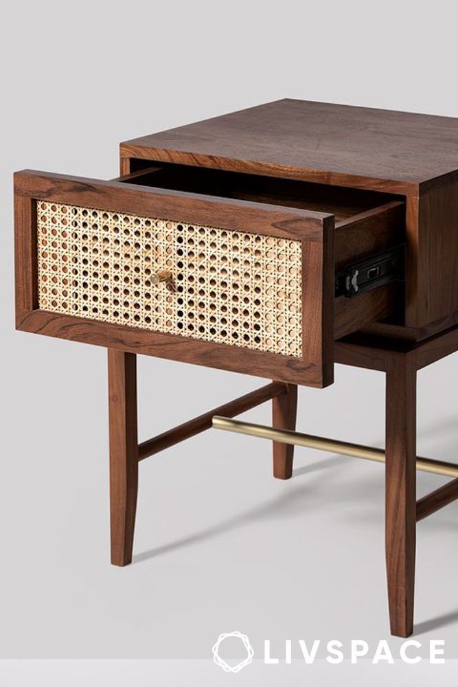 best home decor cane comfort bedside table