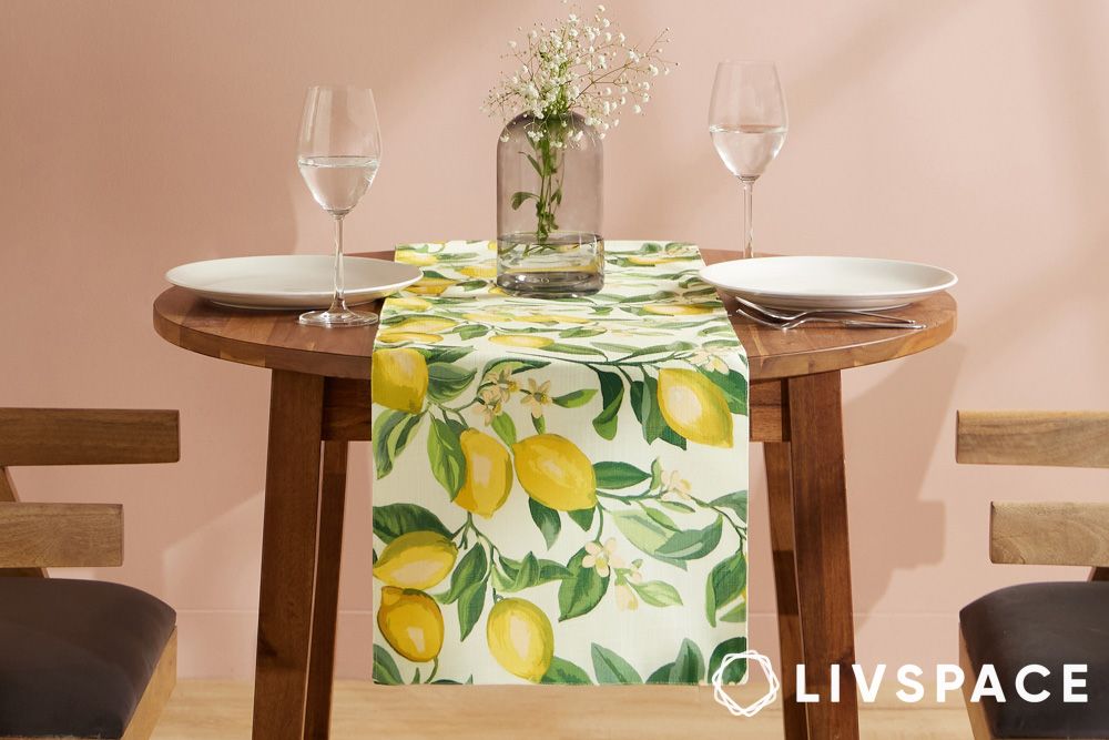 best home decor nonnas home lemon zest table runner