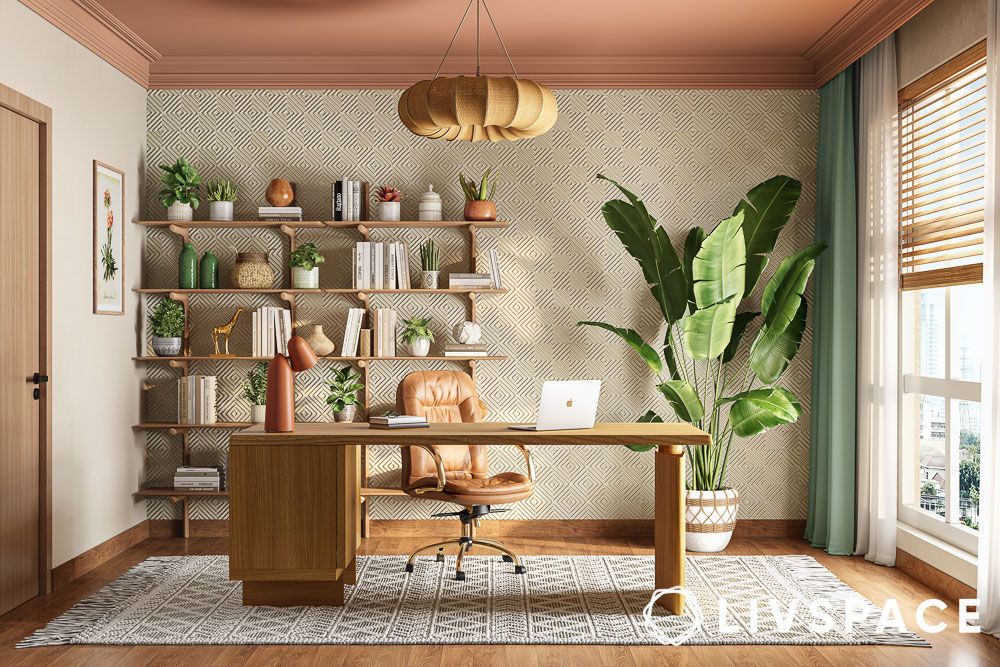 bohemian style decorative wall panels for study