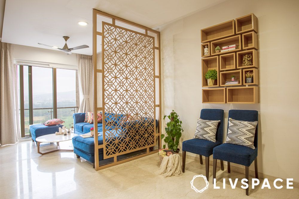 best hall partition design for your living room