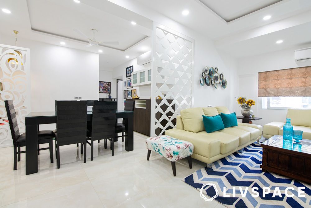 3bhk living room in noida