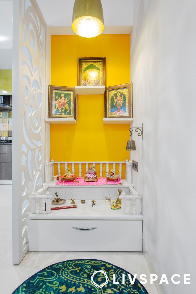 pooja room decor for 3bhk in noida