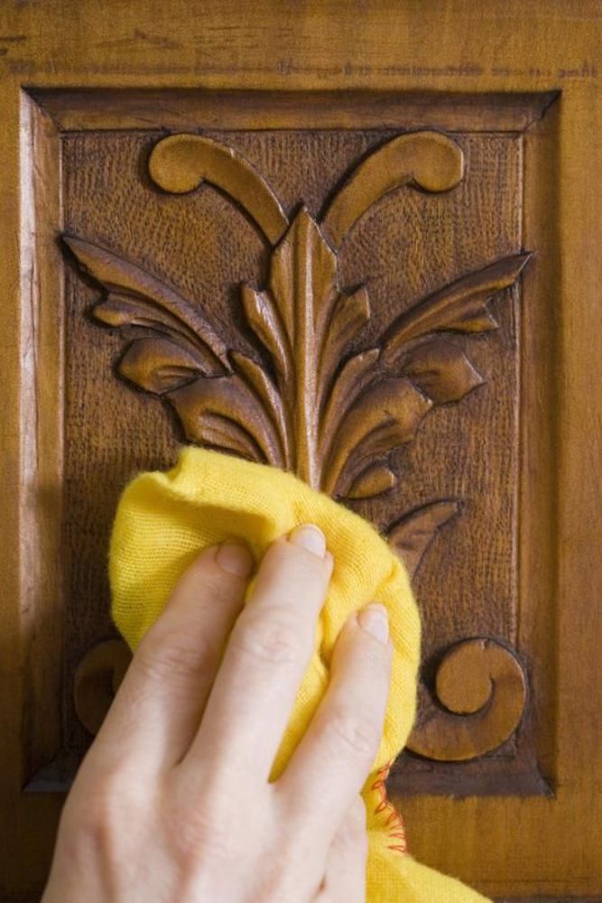 oil polish wood to be safe against termites