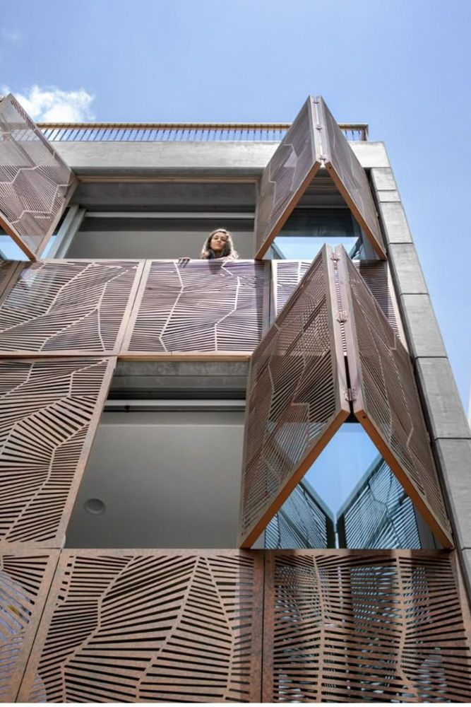 foldable terrace railing decor