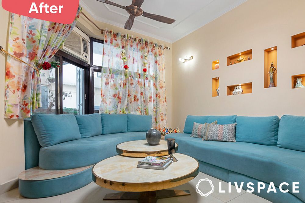 complete renovation of 25 year old 4bhk home in Gurgaon