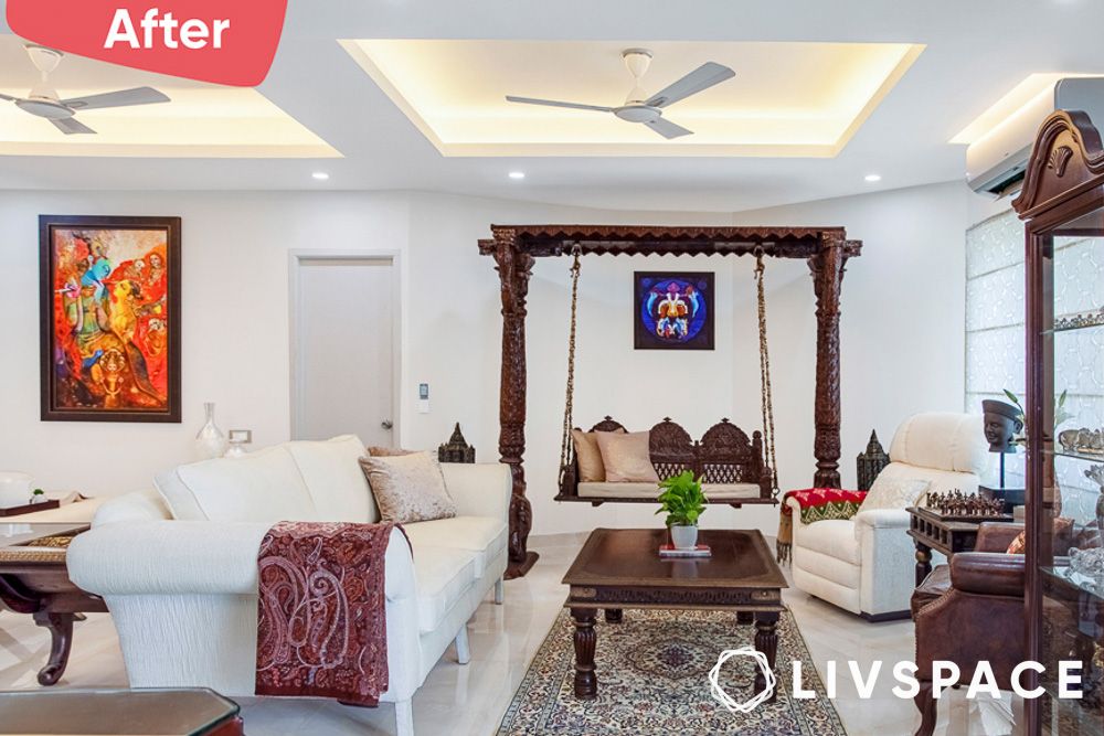 traditional makeover 15 year old Chennai home renovation