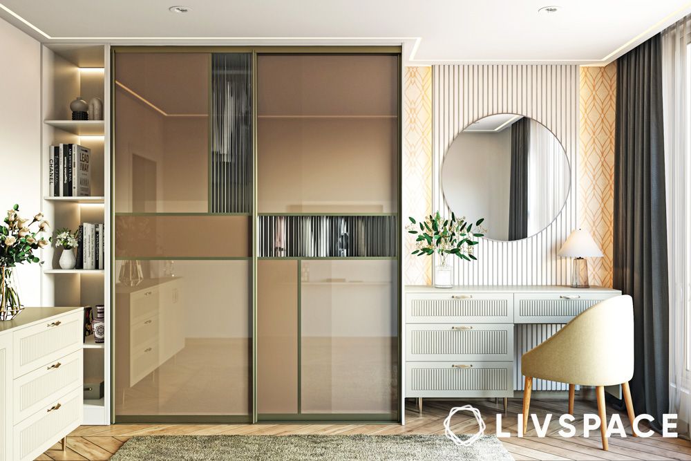 art deco luxury wardrobe design