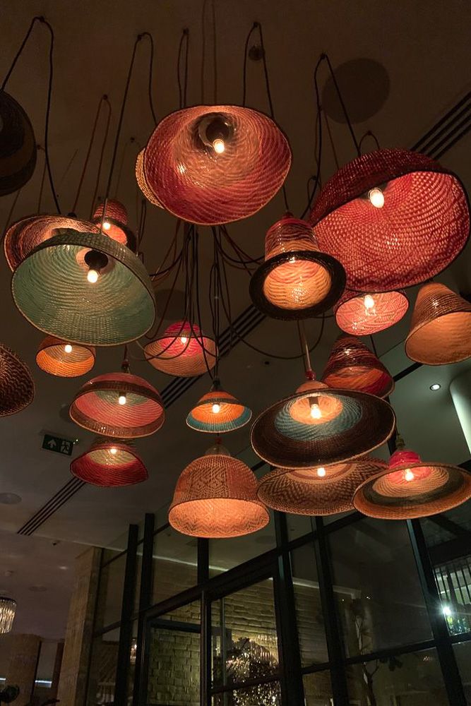 jute rope chandeliers for ahmedabad