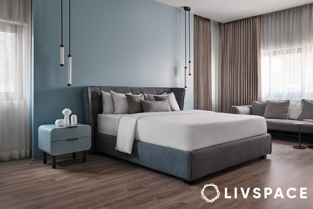 house painting colours for bedroom light blue