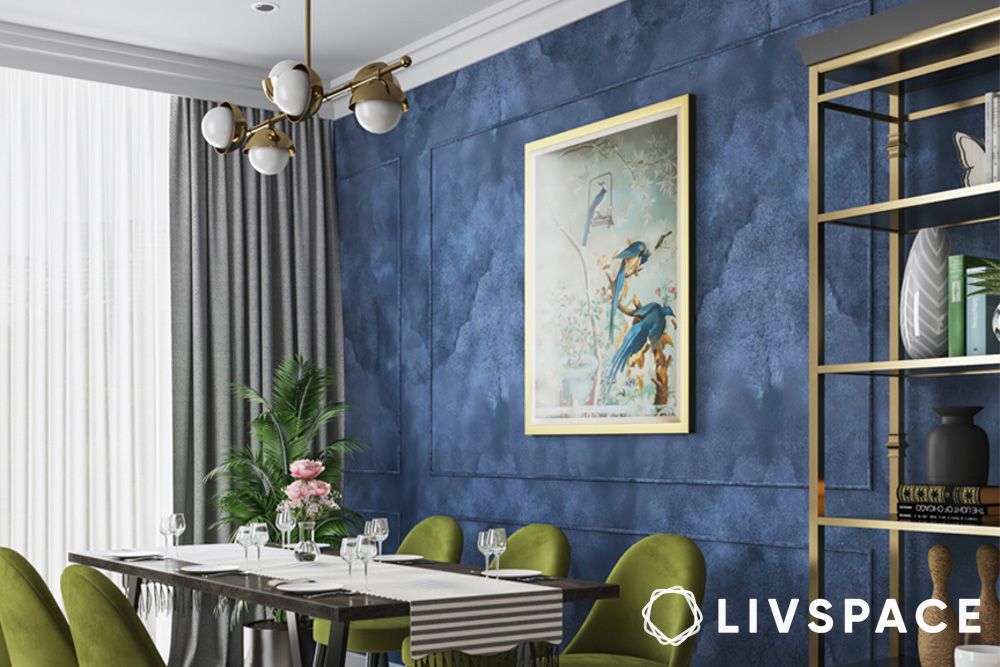 best colour for house blue for dining room