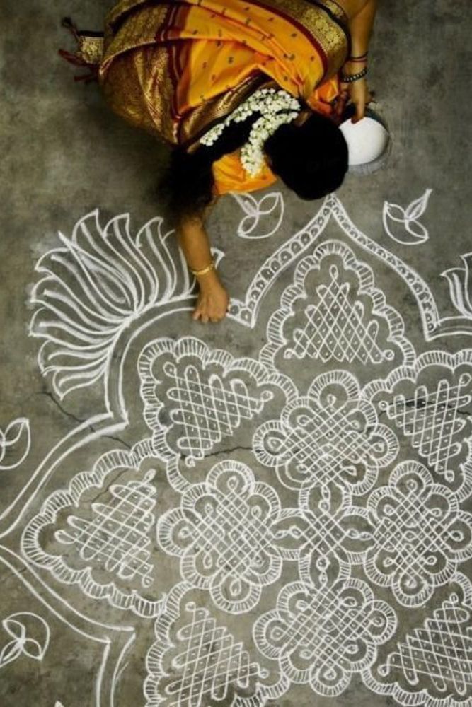 diwali decoration ideas rangoli kollam