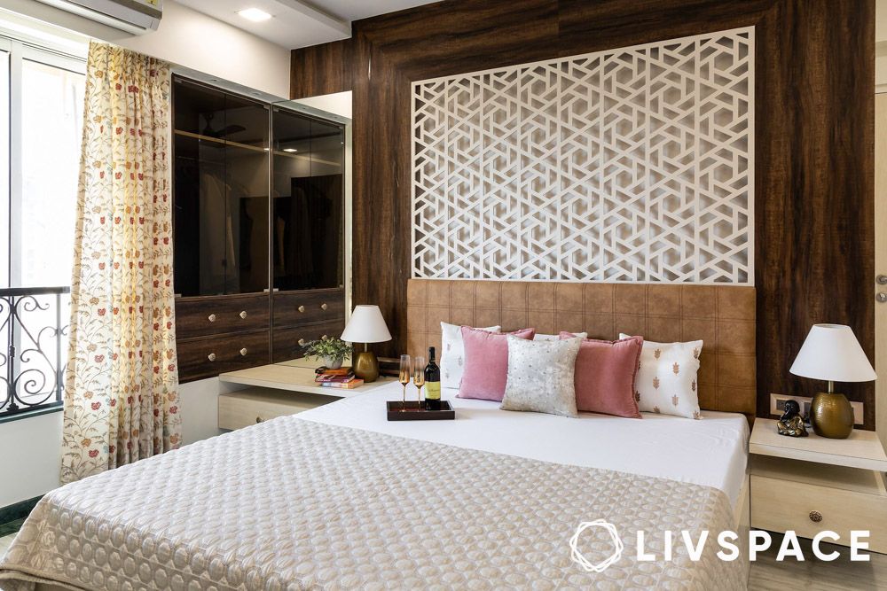laser cut wood panels for headboard