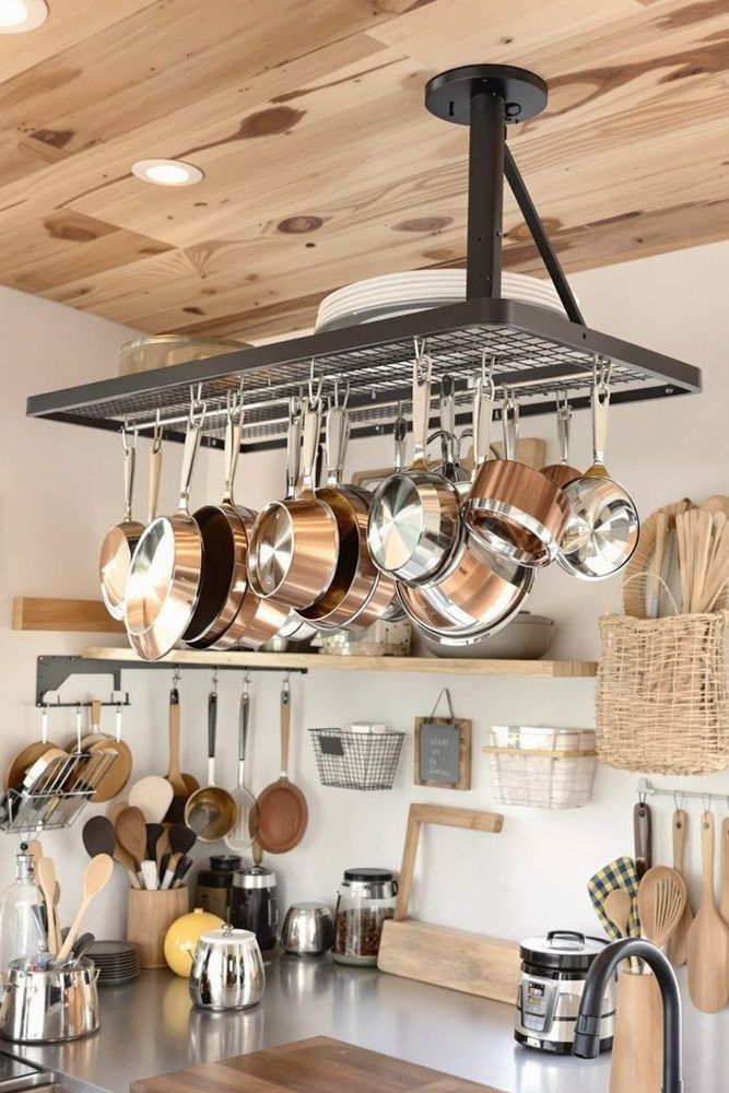 ceiling mounted rack