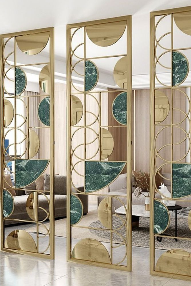 mixed materials used for partition