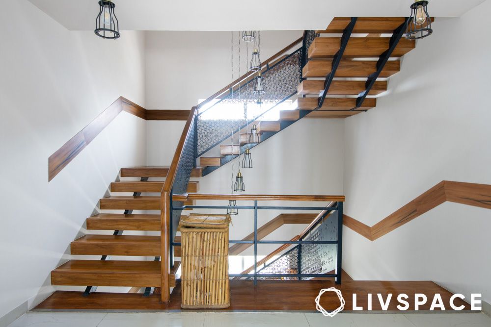 north facing house staircase placement