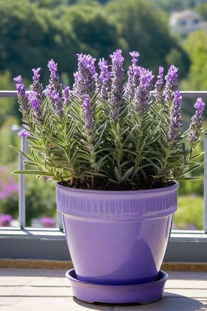 grow lavender in a pot to keep lizards away