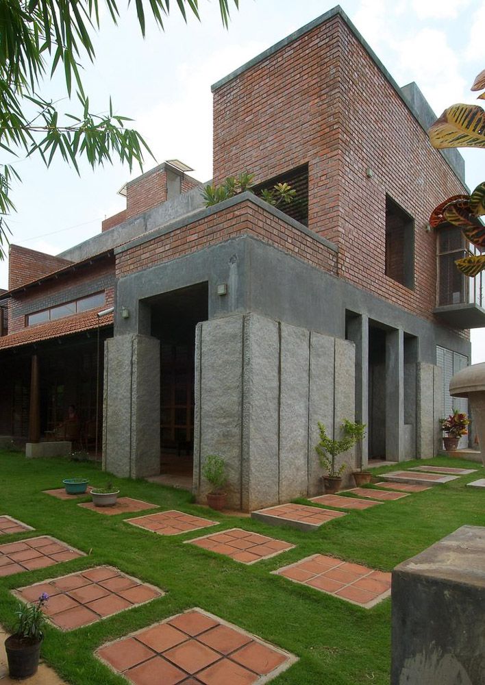 Industrial with Stone Cladding exterior