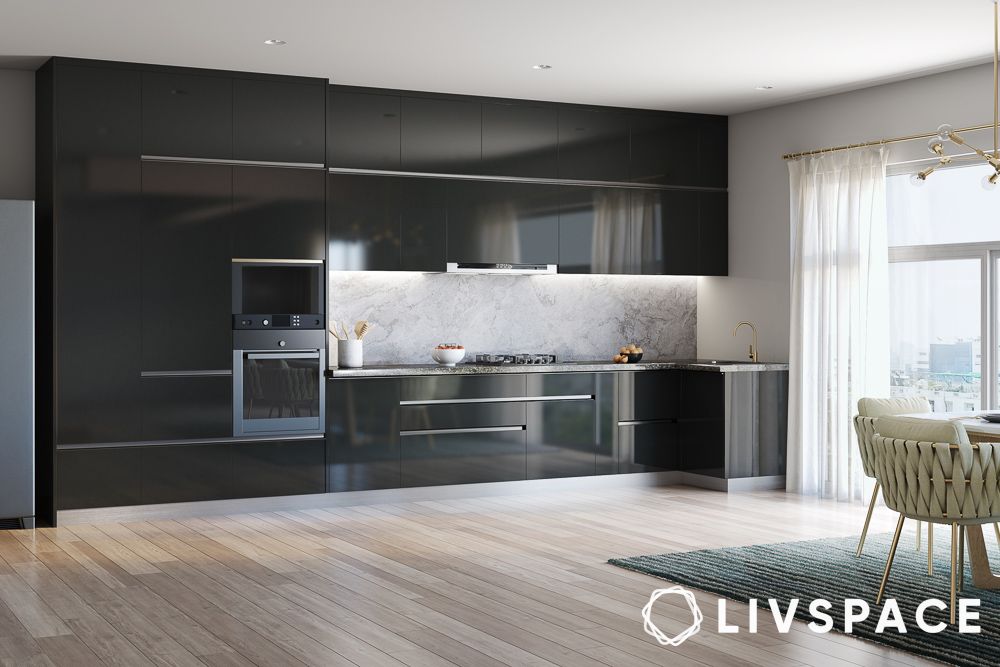 AI driven smart kitchen with touchless sensors and voice activated taps