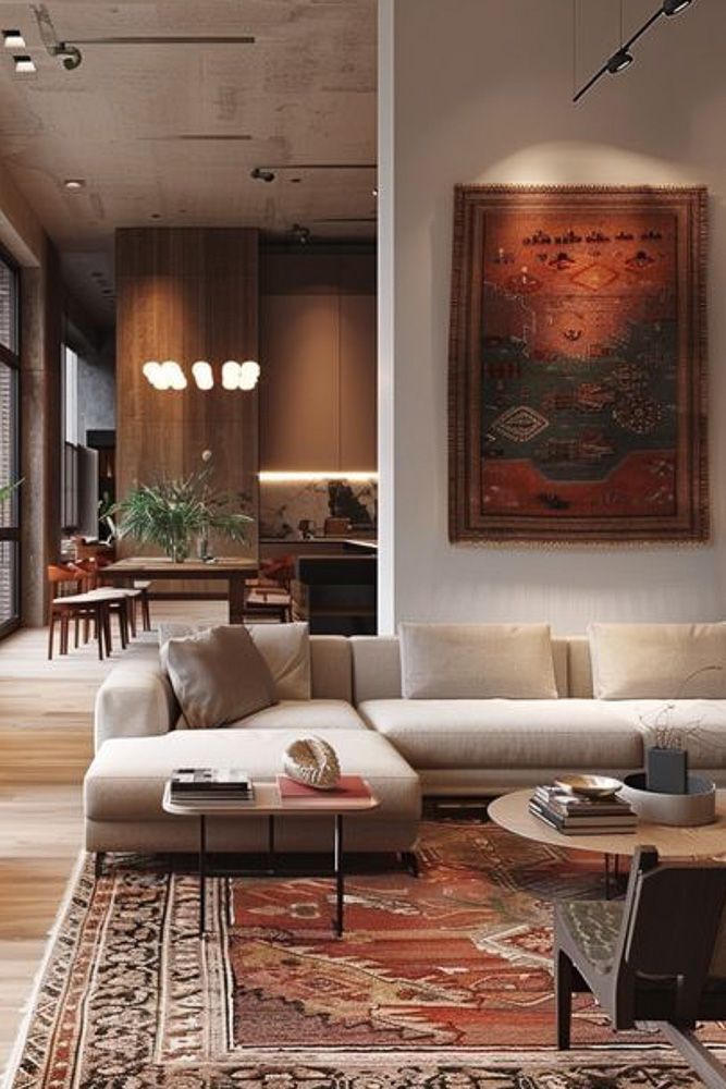 Contemporary home interior featuring 2026 design trends