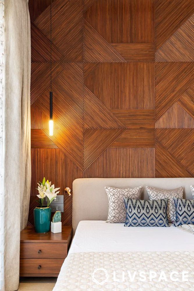 mdf wooden pattis wall panelling