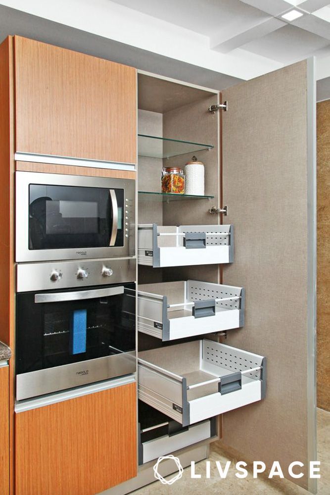 pull out baskets for tall unit