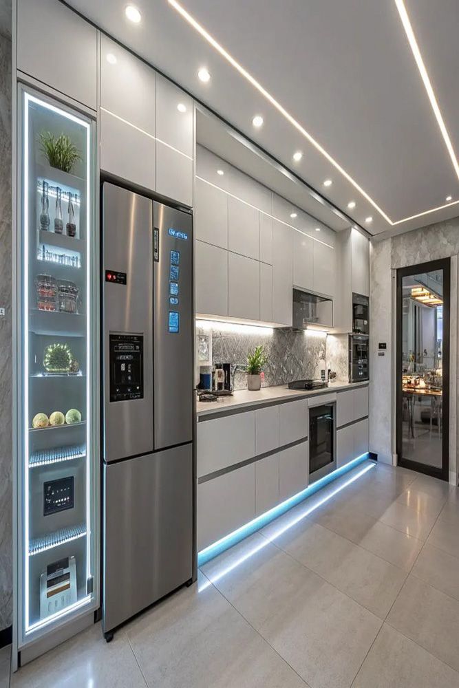High Tech Smart Kitchen