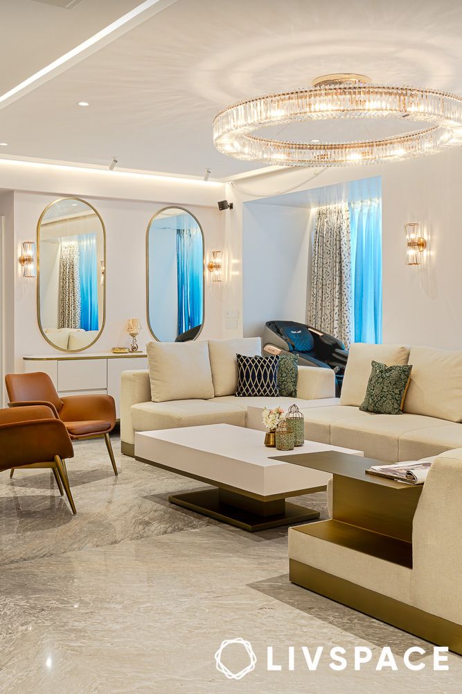 Best drawing room design ideas in India by Livspace