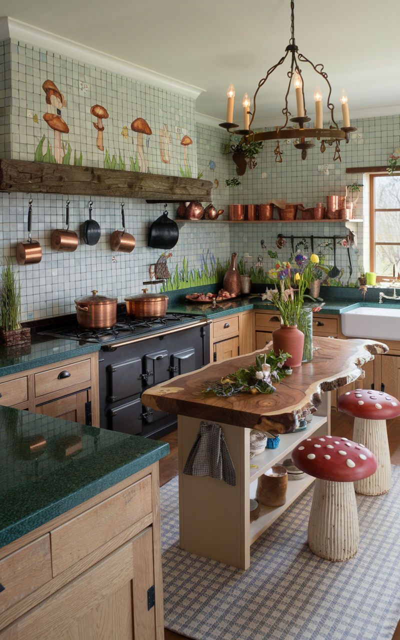 thematic kitchen area design ideas