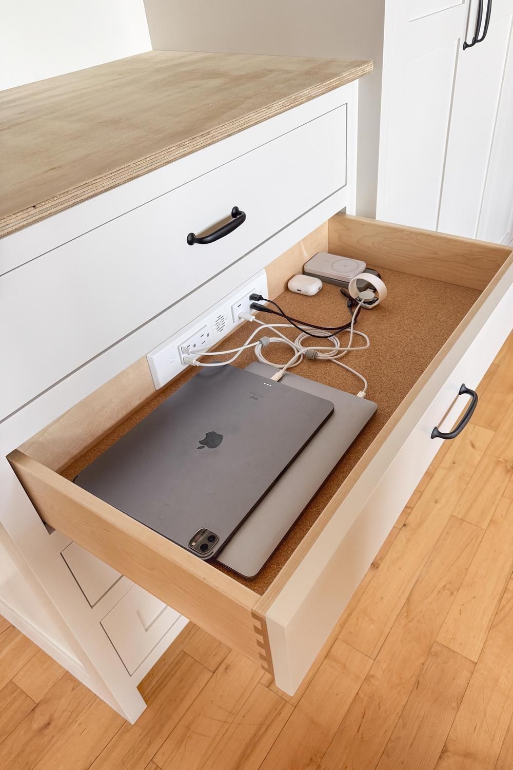 Charging drawers