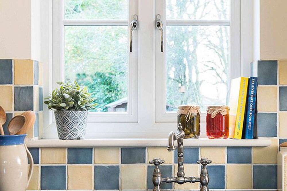 Slim profile uPVC for cleaner sightlines