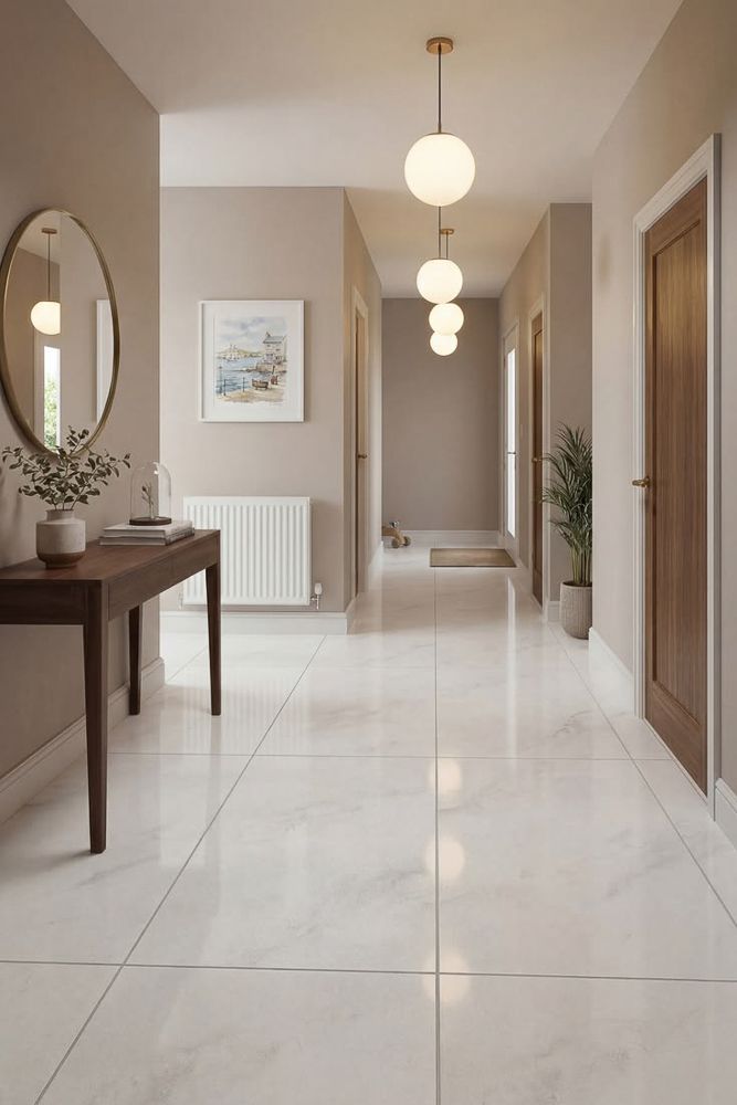 laminate tiles looking like marble in indian home