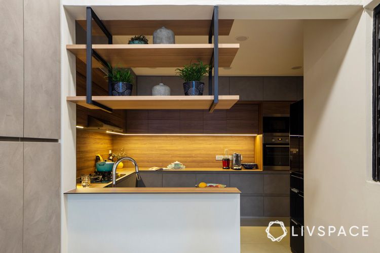 Kitchen-overhanging-open-shelves-storage-display-areas