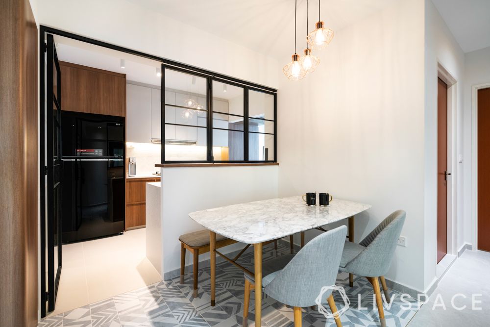 dining table-lighting-pendant lights-window